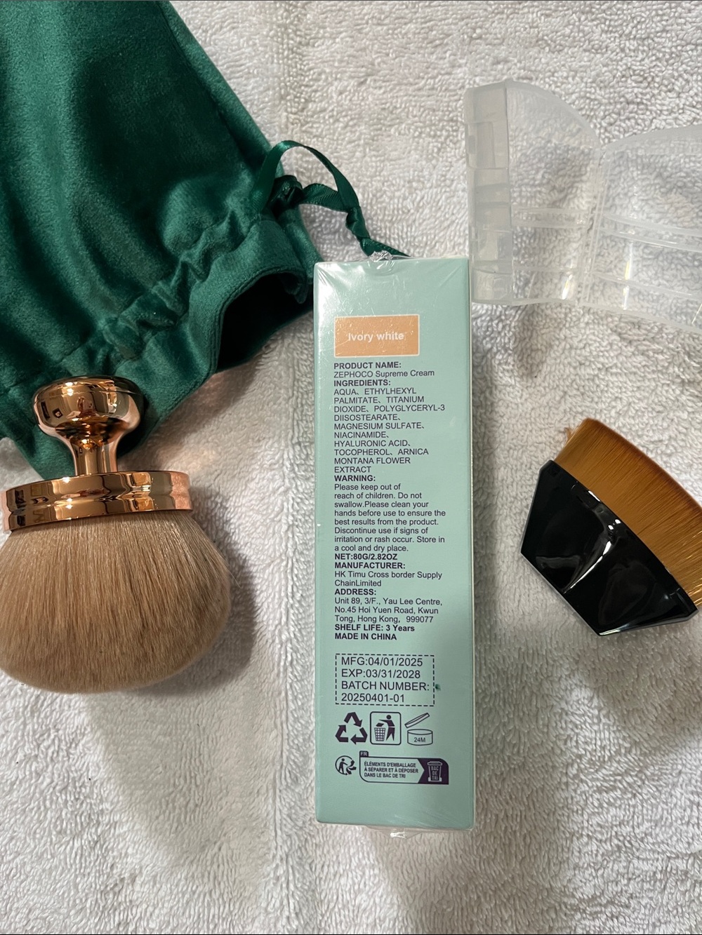 Zephoco complexion correcting crème package - Picture 4 of 5